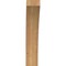 Ekena Millwork 3 1/2"W x 10"D x 18"H Thorton Smooth Knee Brace, Western Red Cedar BRC04X10X18THR00SWR - alternate 3